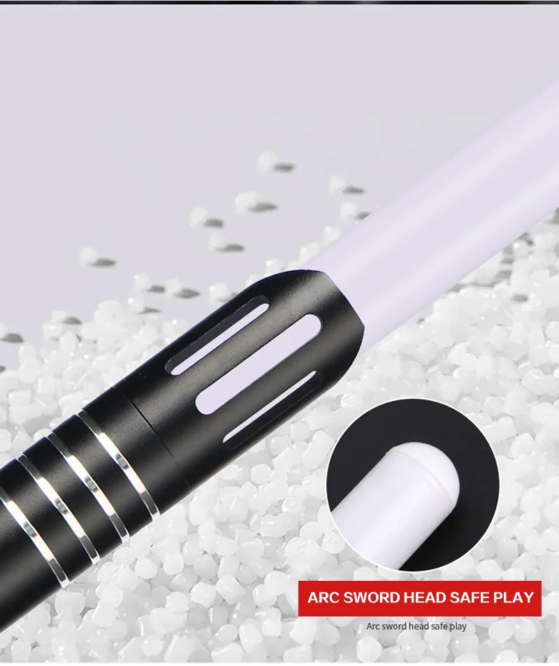 Upgraded Version Gravity Sensing Light Saber 2 In 1 15-color Metal Laser Sword Rechargeable Toy Party Glow Sword,Halloween And C