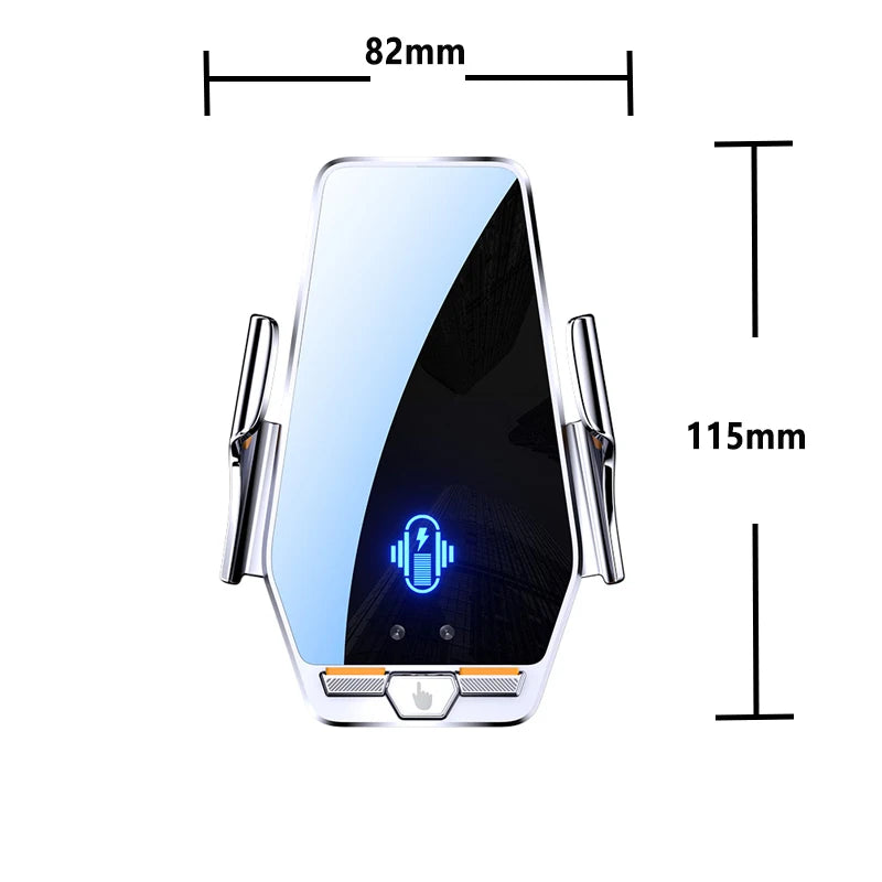 Car Phone Holder For AUDI A3 S3 8V 2014 2015-2020 Magnetic Wireless Charging Magsafe Dedicated Mobile phone stand Accessories