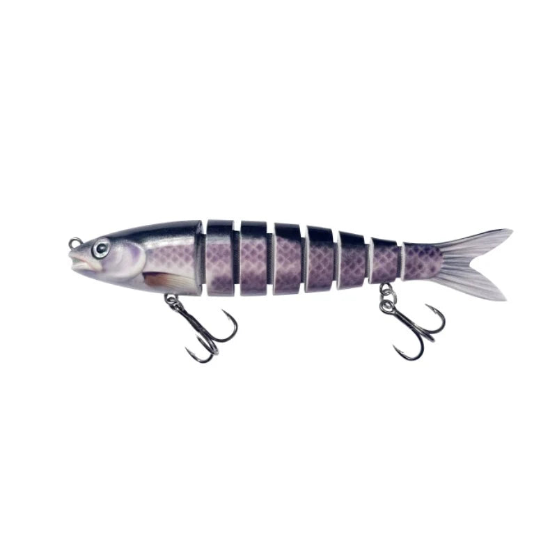 Fishing Lure Multi-Joint Fish Fishing Kit Slow Sinking Realistic Hard Lure Swimbait Freshwater and Saltwater for Bass Trout Lure