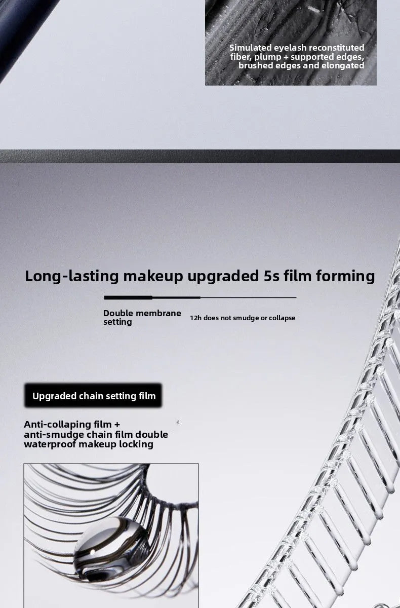 Judydoll Hardcore Hold Waterproof Sweatproof Lengthening Curling Mascara & Lash Primer - Smudge-proof Long-lasting Volume Makeup