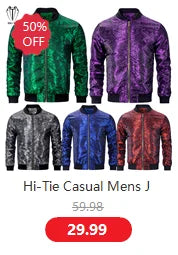 Hi-Tie Pure Black Silk Mens Shirts Plain Smooth Long Sleeve Formal Dress Blouse for Male Wedding Business Events Oversized Gift