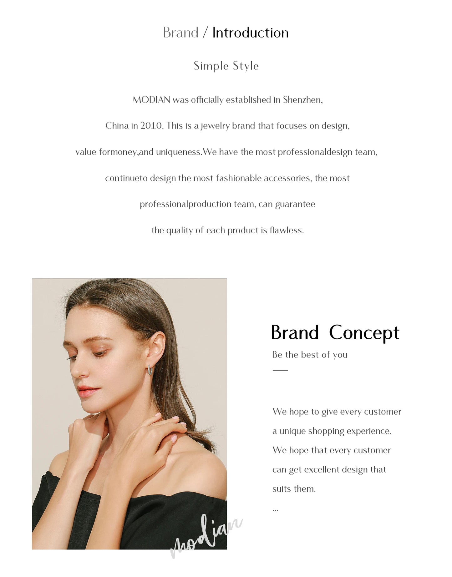 MODIAN 925 Sterling Silver Geometric Square Necklace Pendant Gold Color Water Drop Fine Jewelry For Women Valentine's Day Gifts