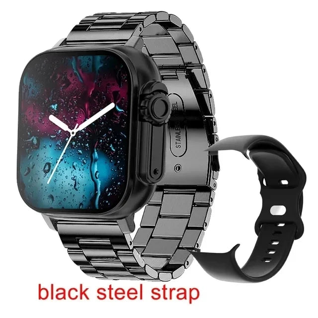 New T900 Watch Ultra Smart Watch 49mm 2024 NFC Men Women GPS Track Bluetooth Call BT Music Games Wireless Charging Smart watch