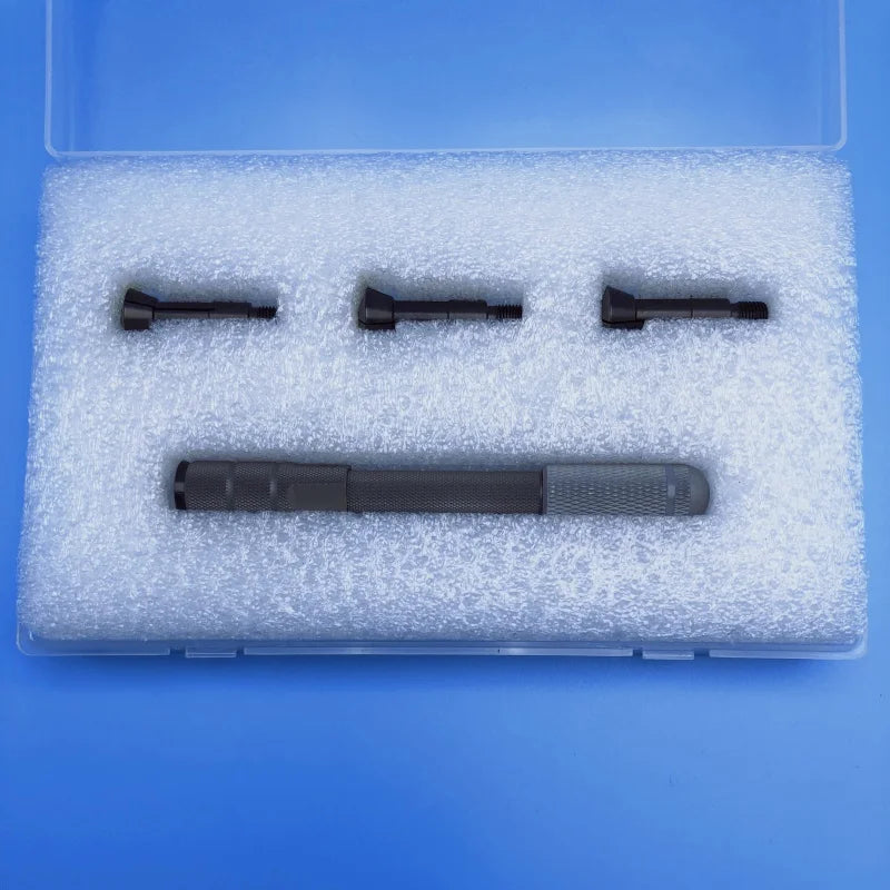 Watchmaker tools Precision grip  hold heads, gears, drill bits, and large steel wheels with 4 6104 collects