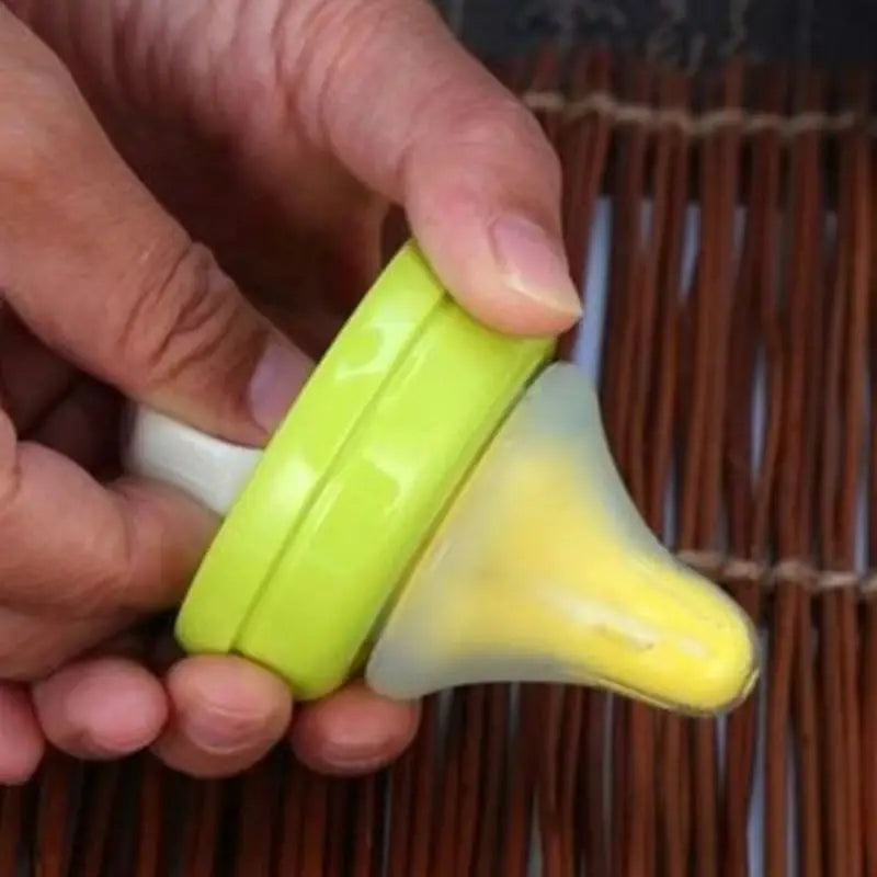Soft Sponge Baby Nipple Cleaner Mini Foam Scrubber Pacifier Bottle Nipple Washing Cleaning Brush Baby Feeding Accessory