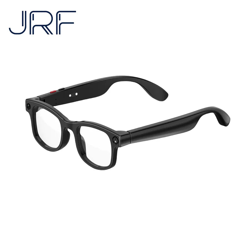 JRF 4K Smart AI Glasses 800W Pixel AI Shooting Camera HDPhoto Video Voice Call Music Translation Waterproof Bluetooth AI Glasses
