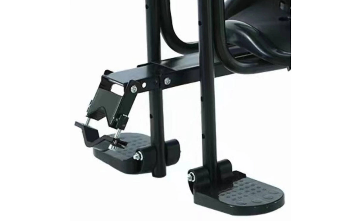Child Bike Seat Front Mount Safe with Harness Guardrail Padded for Toddlers Kids Family Rides Outdoor Cycling Bike Accessories