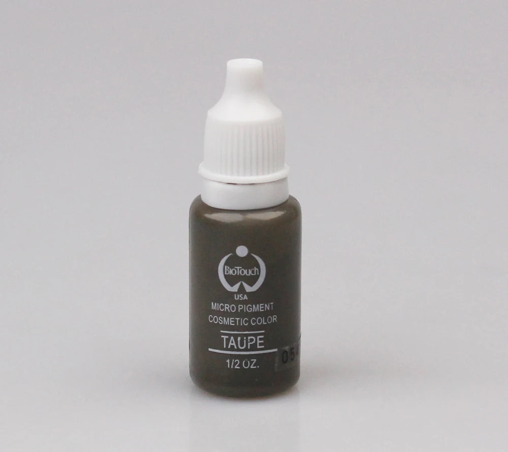 1Pcs Tattoo Ink Pigment Kit Permanent Makeup Micropigment for Eyebrow Eyeliner Lip Art Brown Black Chocolate Dark Red