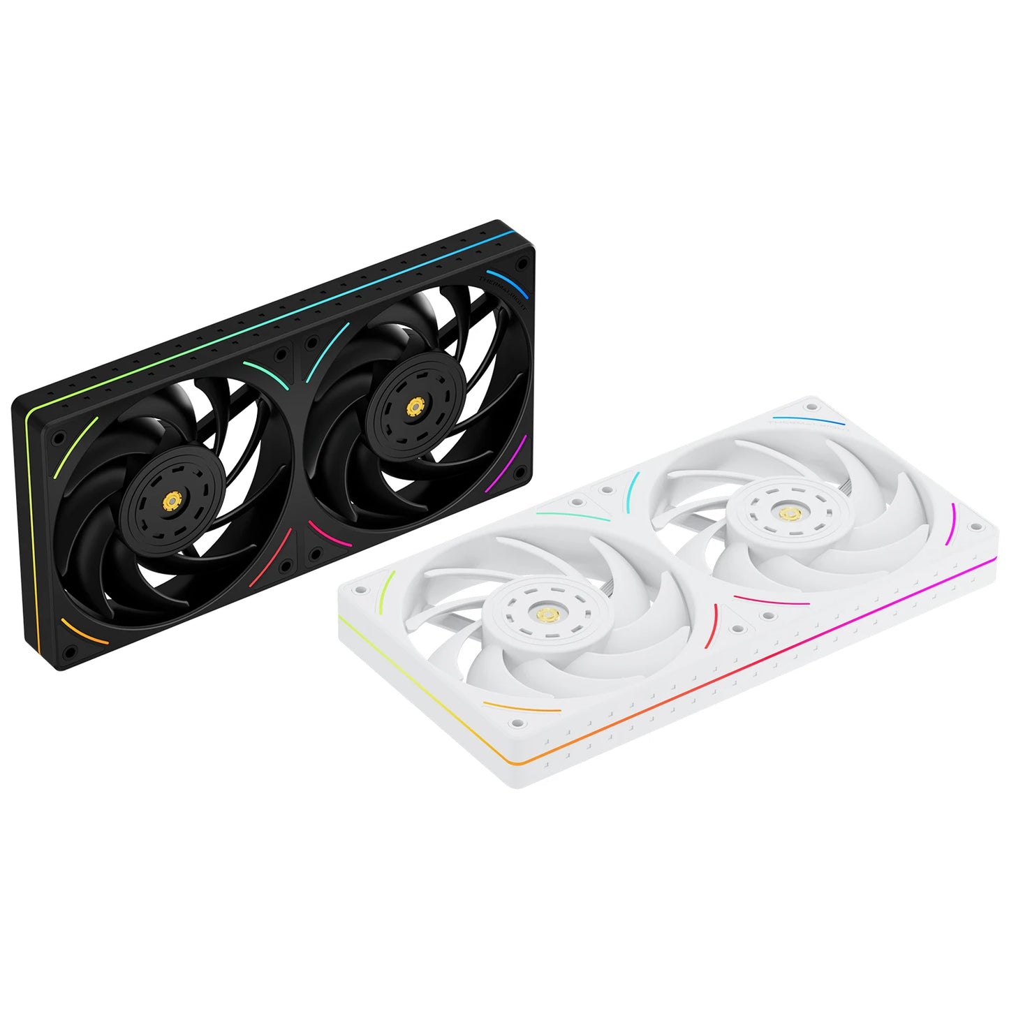 Thermalright TL-UB24 Computer Case Fan, ARGB 240mm Single-Frame Case Fan (2x120mm)/Silent/High CFM/PWM/2150 RPM