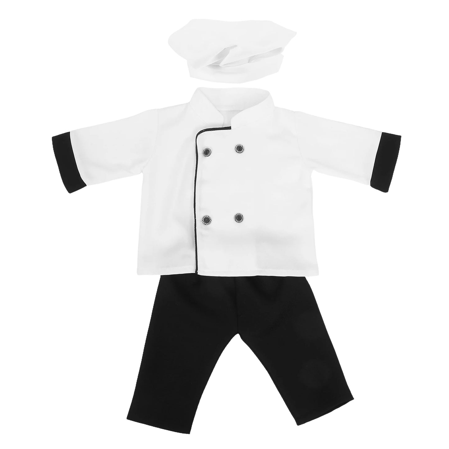 Girls Suit Baby Photography Clothing Newborn Boy Photoshoot Outfits Prop Chef Clothes