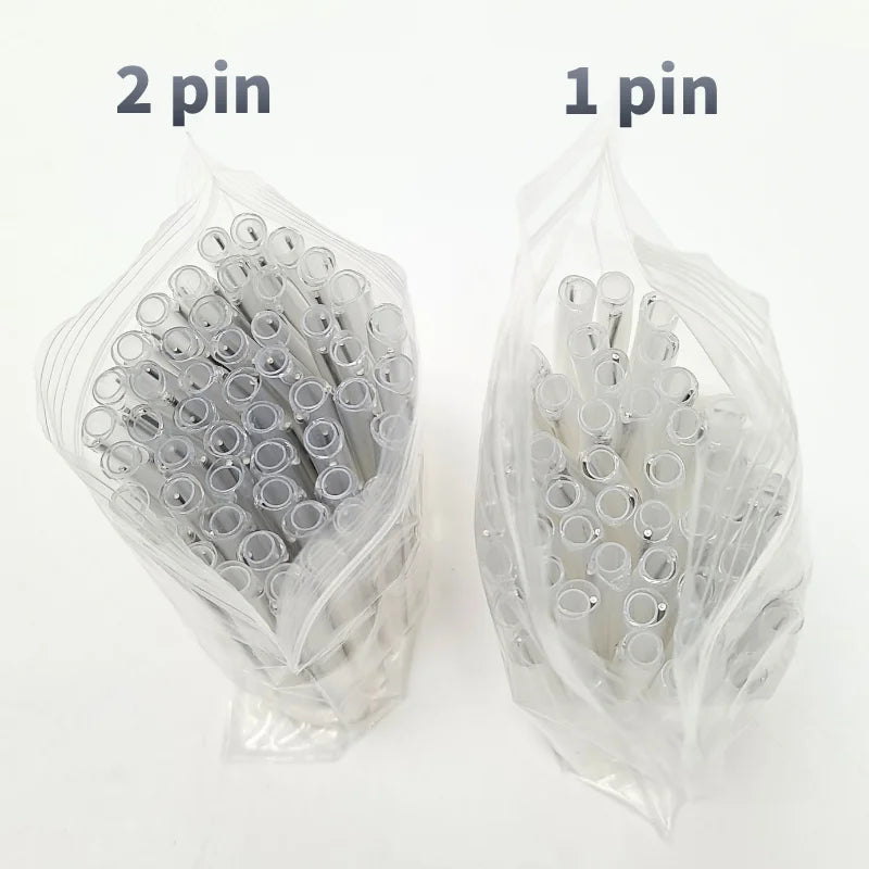 60x1.0mm 60 x5.5mm 1pin 2pin Fiber Optic Fusion Protection Splice Sleeves Heat Shrink Tube Fiber Optic Hot Melt Tube Smoove