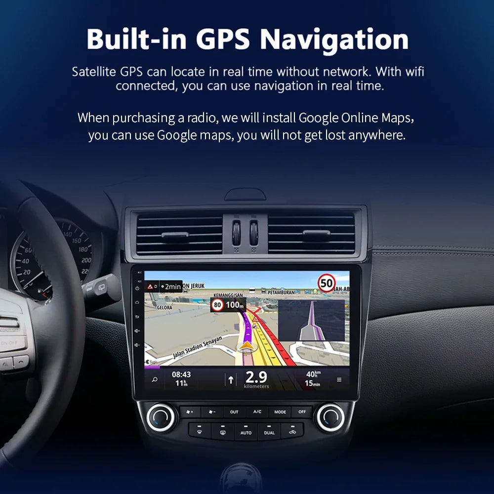 Car Radio Multimidia For MITSUBISHI Mirage Spacestar Attrage 2012-2018 GPS Navigation Carplay 2din