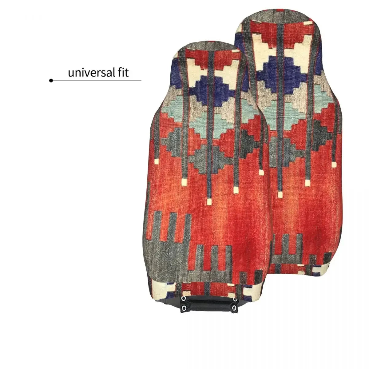 Boho Aztec Universal Car Seat Cover Four Seasons Women Ethnic Persian Tribal Car Seat Cushion Fabric Hunting