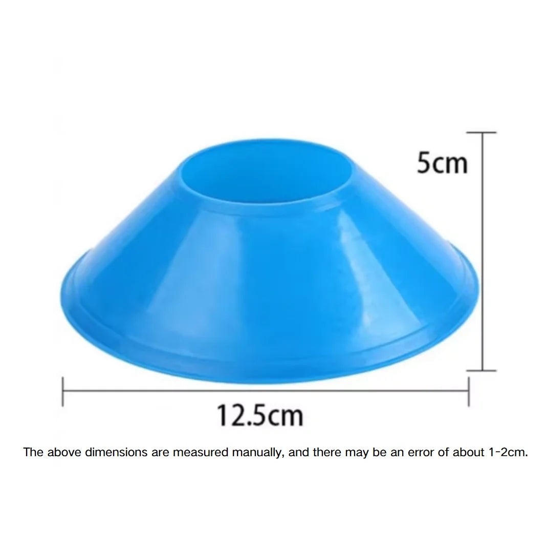 10/20 PCS Durable Soccer Training Cones Pressure Resistant Marker Discs for Football Sports Practice Outdoor Sports Equipment