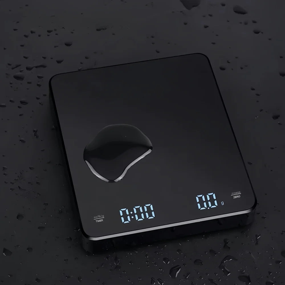 Electronic Coffee Scale Waterproof Pad LED Display High Quality USB Timing Professional Home Coffee Accessories Gift 3kg/0.1g