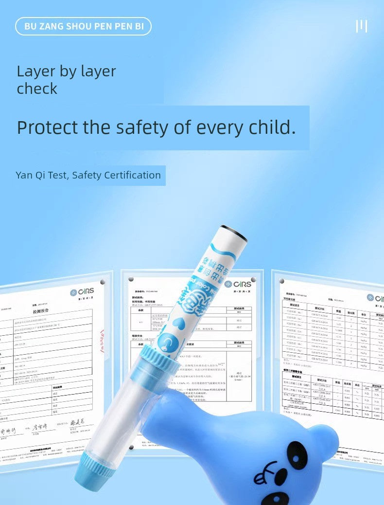 Master 12-Color Children's Watercolor Painting Tools Spray Pen