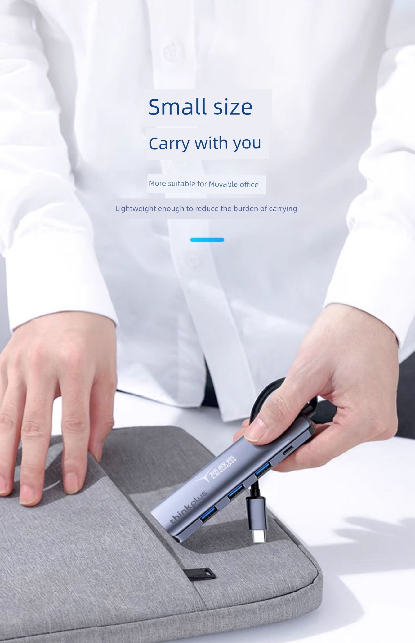 Lenovo Saver USB Cast Screen Network Cable Expansion Dock