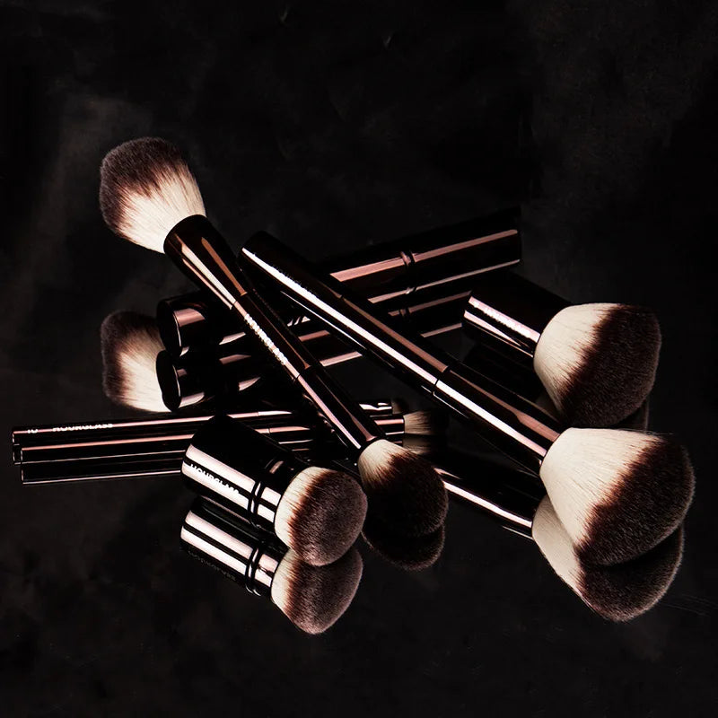 HOURGLASS Full Set Makeup Brushes - Powder Blush Foundation Eyeshadow Concealer Lip Brush - Cosmetic Brush Kit for Face And Eyes