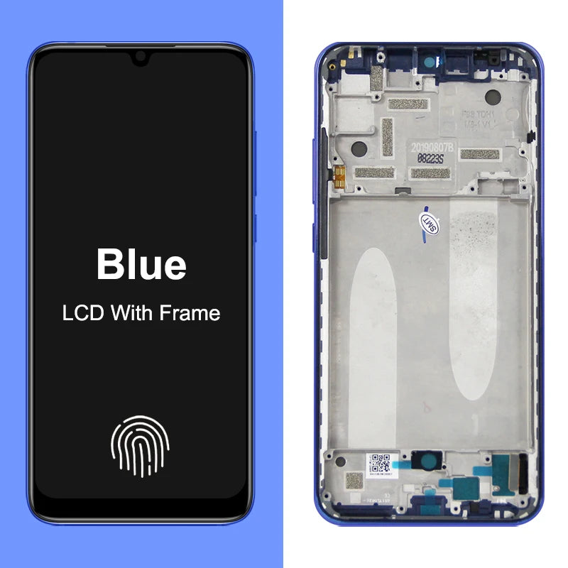 Super AMOLED Mi A3 Screen Replacement, for Xiaomi Mi A3 M1906F9SH Lcd Display Digital Touch Screen with Frame for Xiaomi Mi CC9e