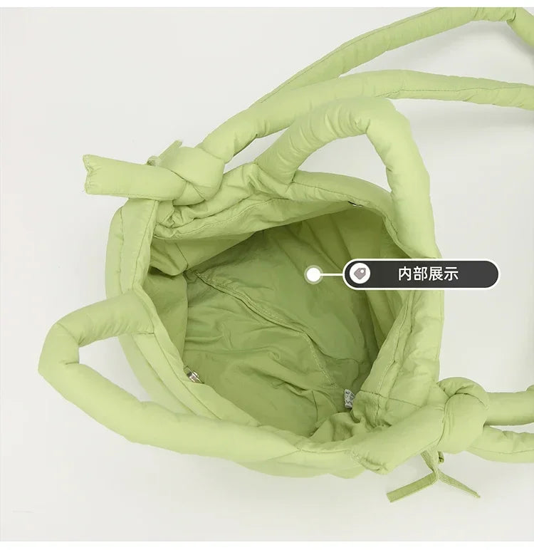 Super Cool Simple Versatile Handbags for Women 2025 Casual Hot Sale Colorful Nylon Small Square Shoulder and Crossbody Bags