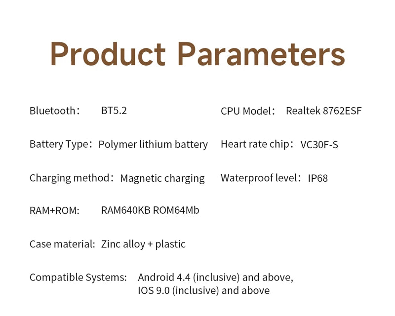 Women Smart Bracelet with Heart Rate Monitor Activity Fitness Tracker Sports Wristband Waterproof Smart Watch Men Smartband