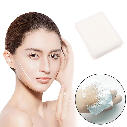 50 pcs/Bag Disposable Patch Soluble Facial Mask Paper Conus Peptide Freeze Dried Film Soluble Type Collagen Patch