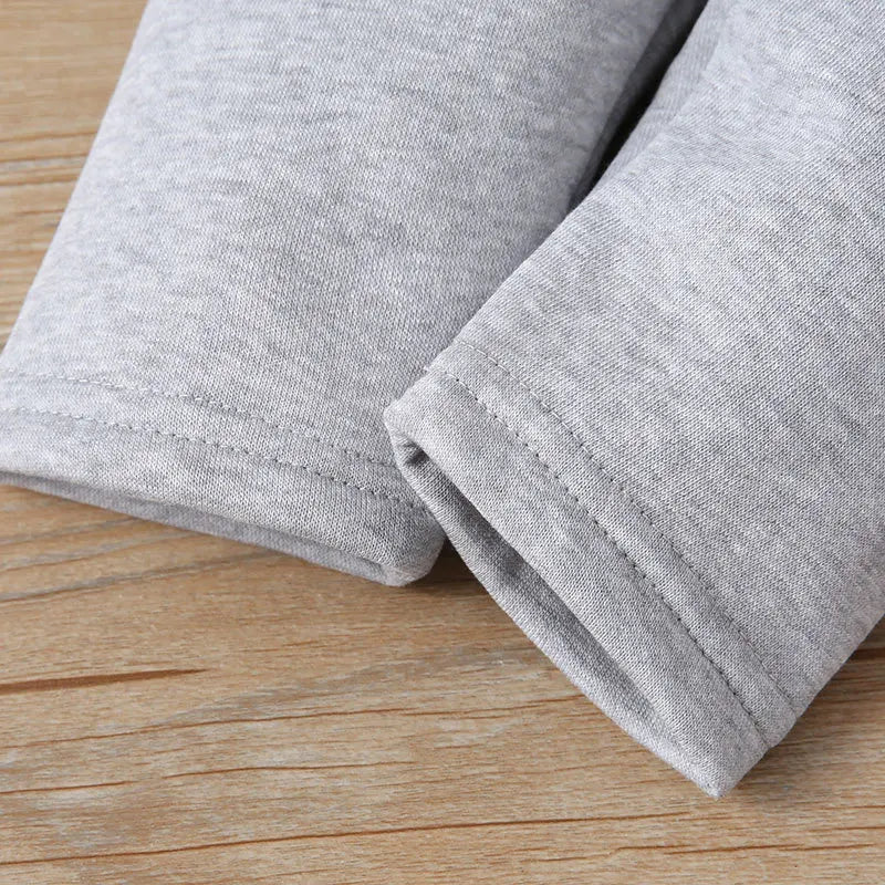 Infant Baby Boy Clothes Sets Winter Warm Cotton Hoodies+Romper+Pants Toddler Girls Clothes Hooded Coat+Jumpsuit+Trousers 3 PCS