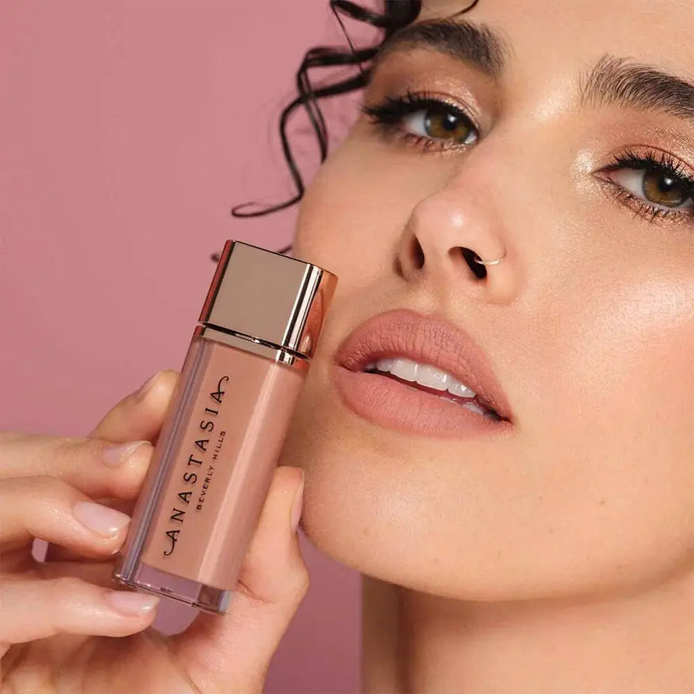 Matte Nude Liquid Lipstick 4 Colors Peachy Velvet Waterproof Non Stick Cup Hydrating Long Lasting Lip Glaze Makeup Cosmetics