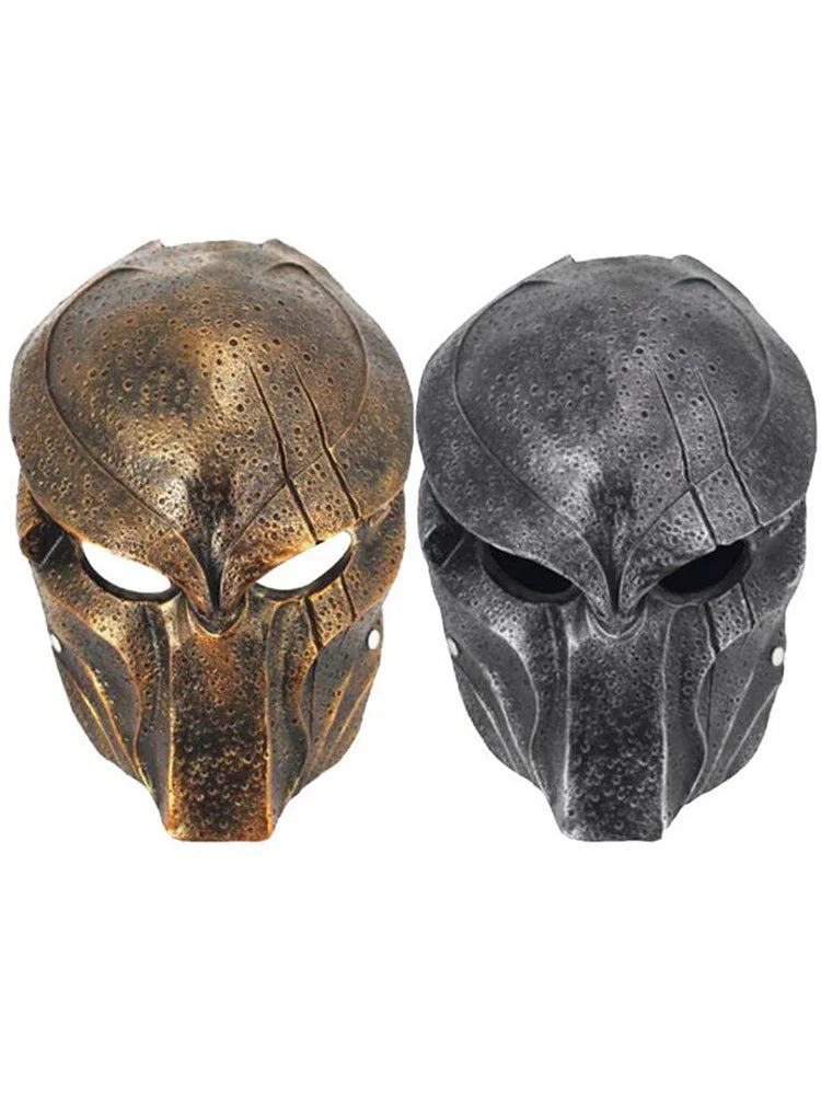 High Quality Halloween Resin Predator Mask Mascara Horror Movie Masquerade Mask Fancy Costume Cosplay Collect Easter Party Props