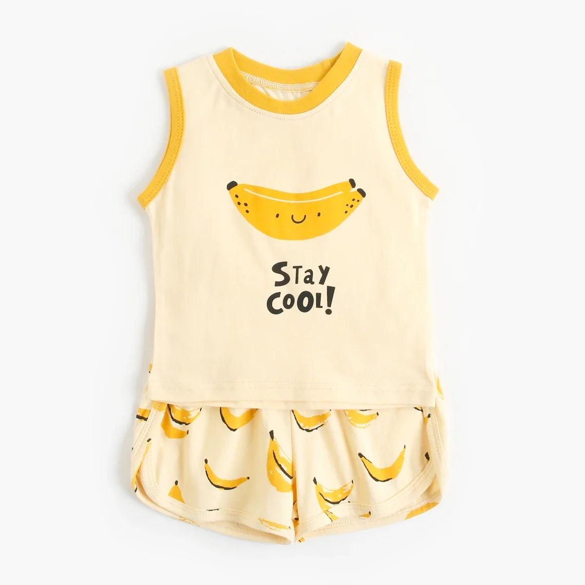 Short Sleeve Baby Cute Clothing Sets Kids Summer Cartoon 2pcs Casual
