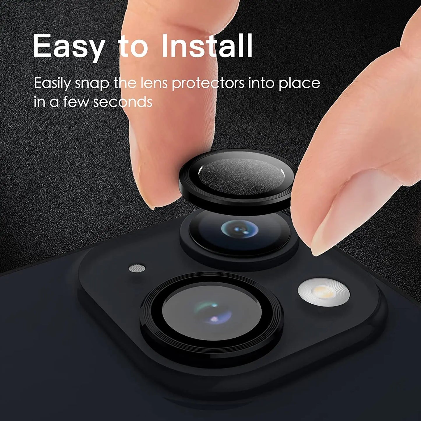 3D Camera Lens Protector for iPhone 14 Plus 13 Pro Max 12 Mini iPhone 13Pro 12Pro 14Plus Tempered Ziai Glass Protection Cover