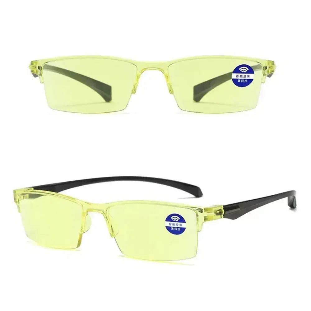 1pcs Ultralight Smart Automatic Zoom Reading Glasses Anti Blue Ray Eyeglasses Autofocus Presbyopia Eyewear