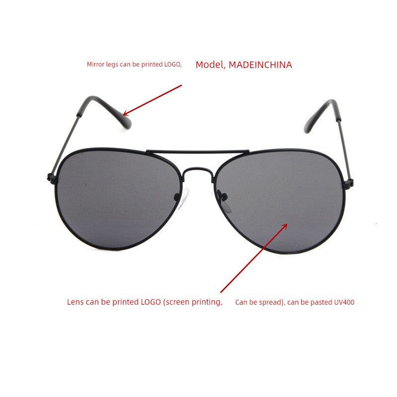 Aviator Sunglasses Large Sunglasses Women's Dark Men Sunglasses Women's for Driving Men's Retro Glasses