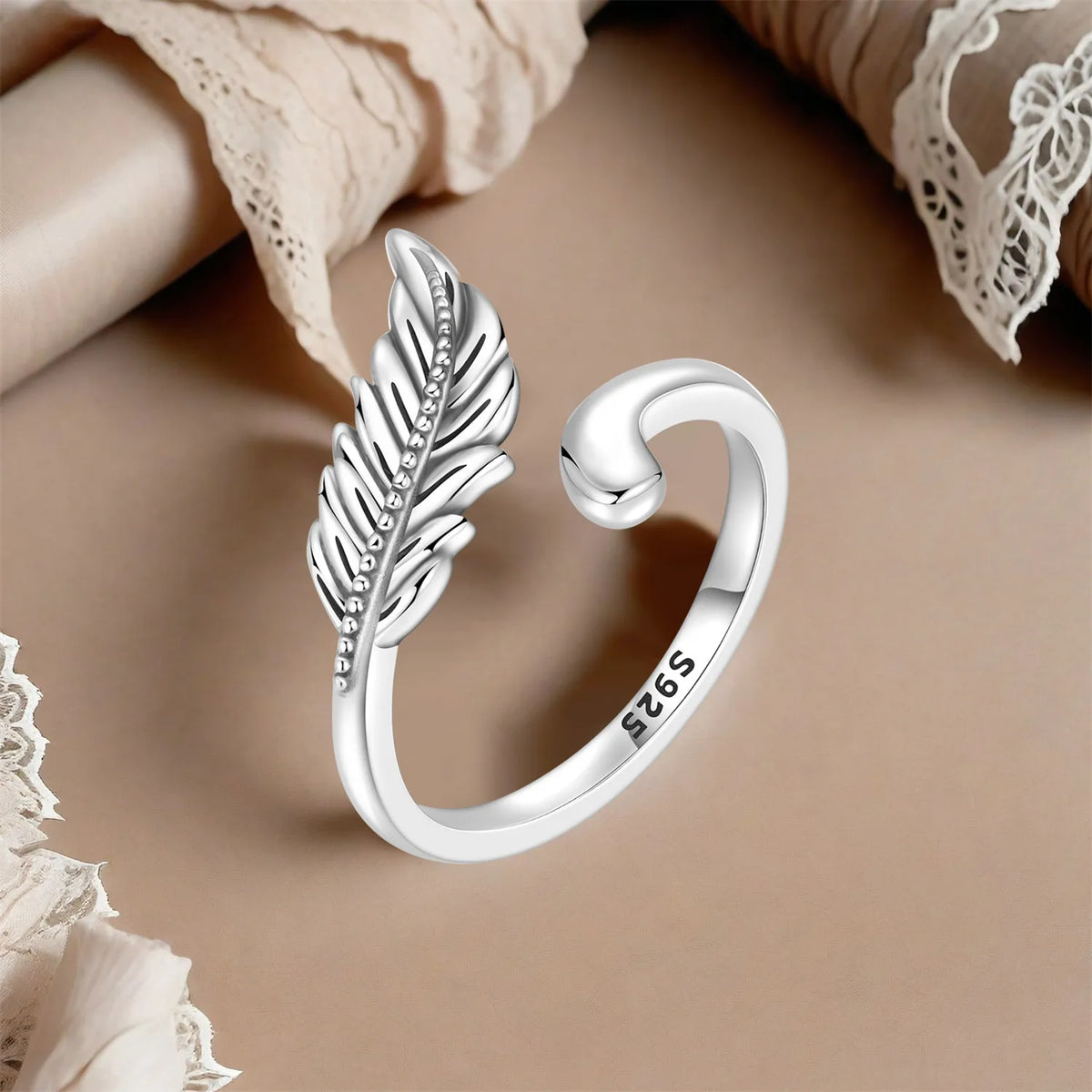 Original 925 Sterling Silver Zircon Bone Balloon Dog Adjustable Open Ring Fine Jewelry Luxury Gift for Women Birthday Party 2026