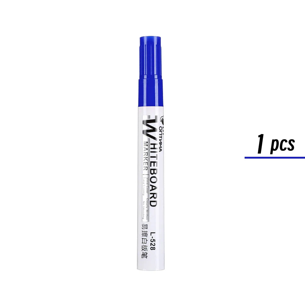 1/20pcs Erasable Whiteboard Marker Pen Blackboard Marker Teaching Chalk for Glass Ceramics Office School Art Marker Stationery