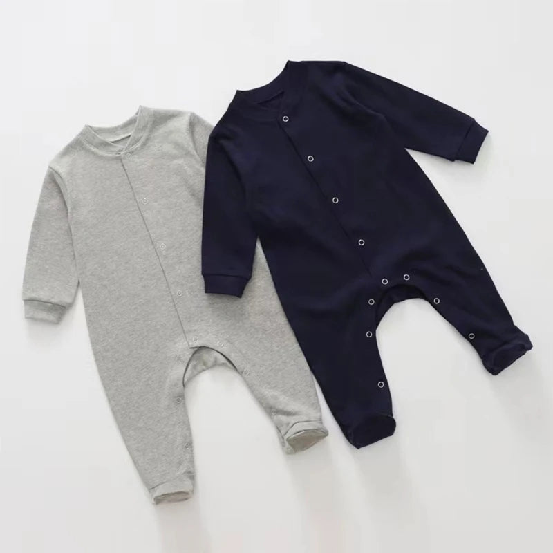 3Pcs Hospital Hat Long Sleeves Romper Gloves Set for Baby Feet Wrap Jumpsuit Clothing Set for Infants Unisex Shower Gift