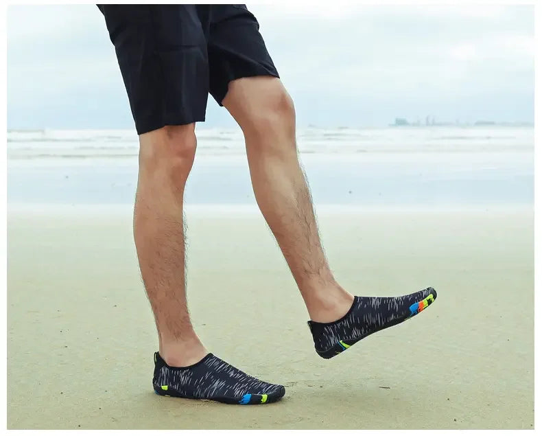 Unisex Shoes Swimming Water Yog Women Men Barefoot Outdoor Beach Sandals Upstream Aqua Shoes Nonslip River Sea Diving Sneakers