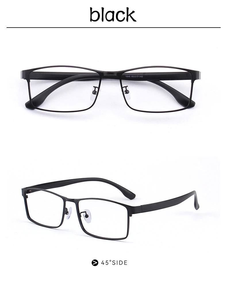 Oversized Reading Glasses for Men | Wide Frame | Light-Changing Prescription Lenses