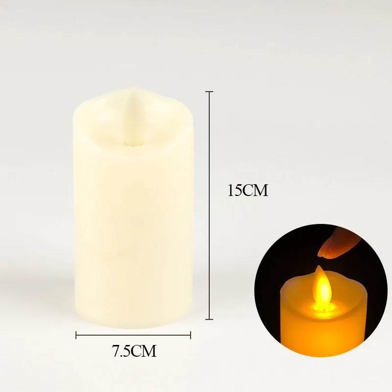 Christmas decorative LED electronic candle lamps,suitable for birthday,hotel,wedding and party decoration fake candle holders
