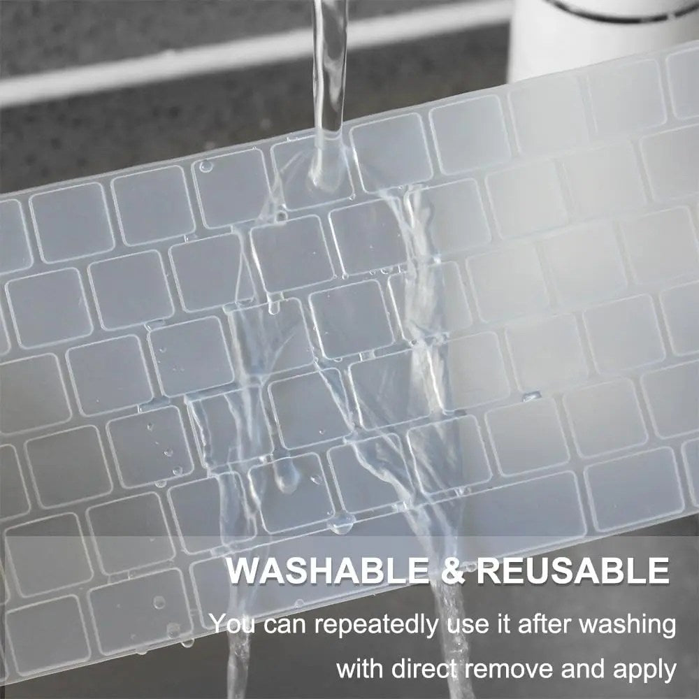 Silicone Keyboard Cover Skin for all models MacBook Air/Pro13“14”15“16” M1 M2 M3 Chip Model A2918 A2991 A2338 A2337 A2681 US&amp;EU