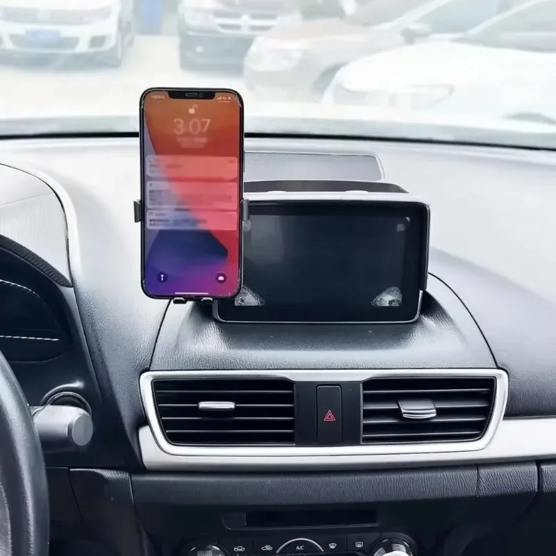 For Mazda 2 Hatchback Mazda 2 2015-2018 2019 2020 Car Phone Holder Screen Fixed Bracket Wireless Charging Car Mobile Phone Mount