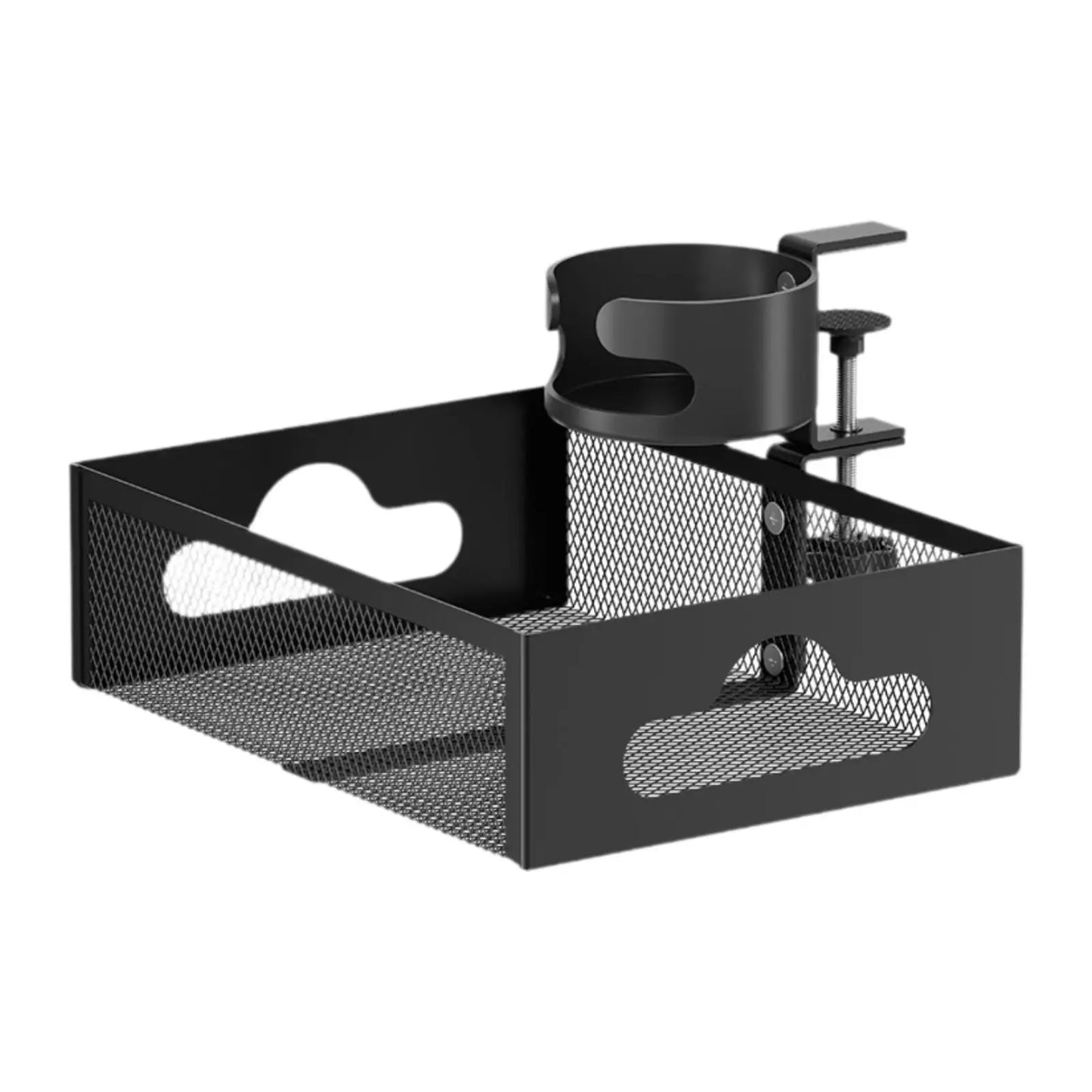 Under Desk Organizer Under Desk Drawer Multi-Purpose No Drilling Space Saving