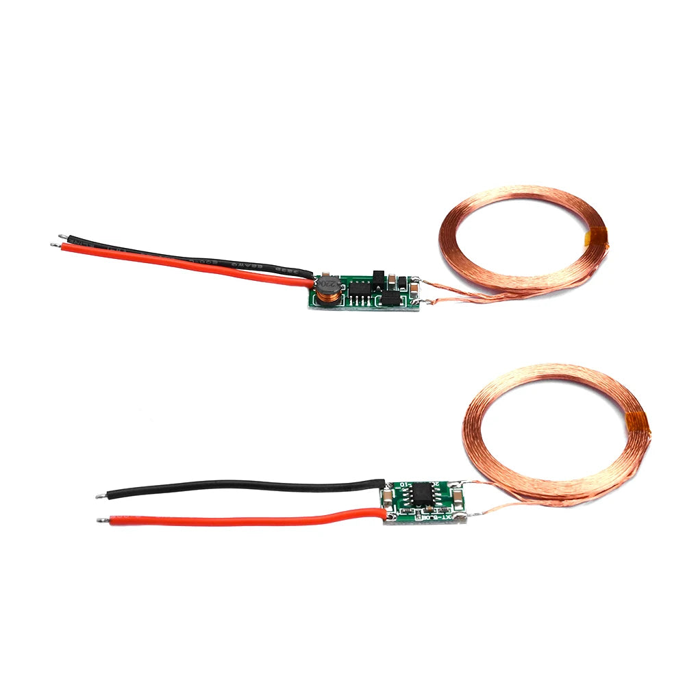 5V 1A/5V2A Wireless Power Supply Module Wireless Charger Module Transmitter Receiver Terminal Circuit Board Module for DIY Phone