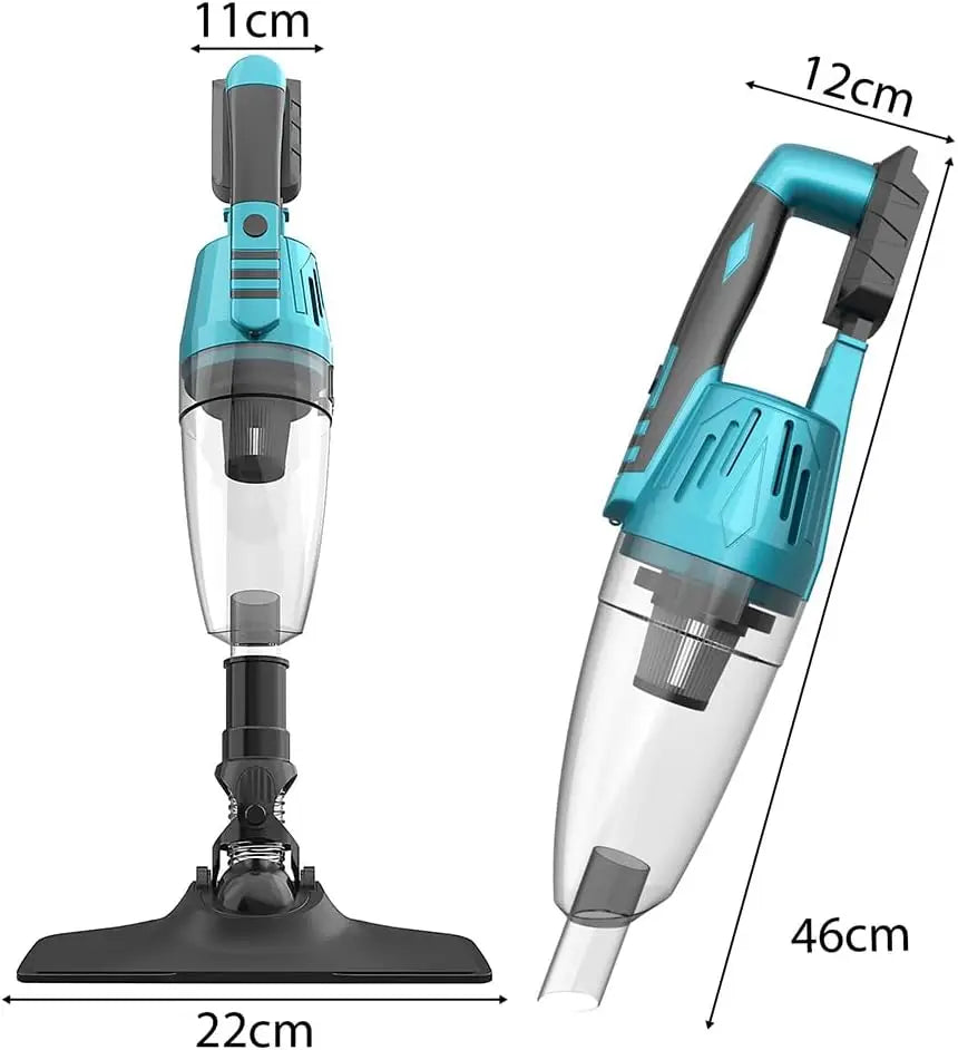Wireless Car Vacuum Cleaner,Compatible with Makita 18V BL1830,2-in-1 Handheld Vacuum Cleaner,with 3 Filter,Lightweight,for Clean