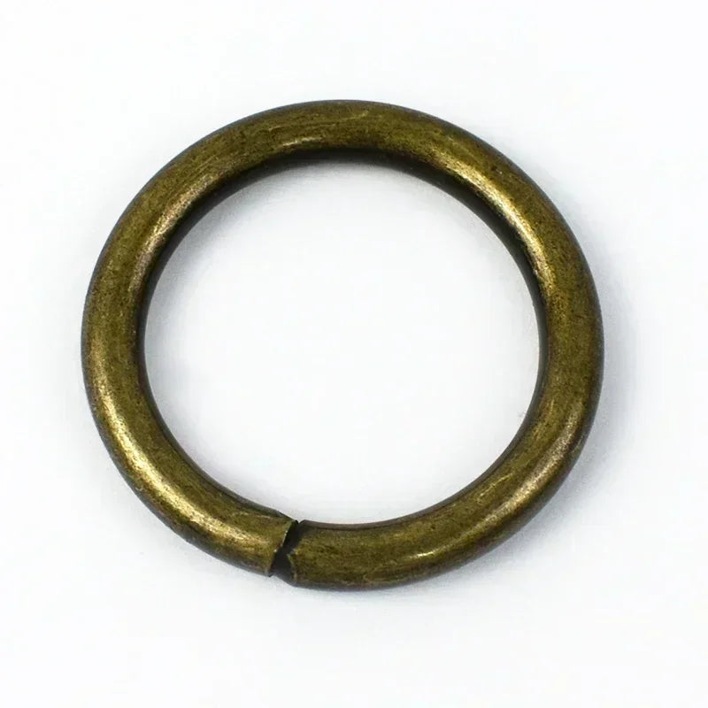 5Pcs 13-50mm Metal O Ring Buckles for Bag Strap Circle Connector Clasp Dog Collar Belt Buckle Chain Hooks Loop DIY Accessories