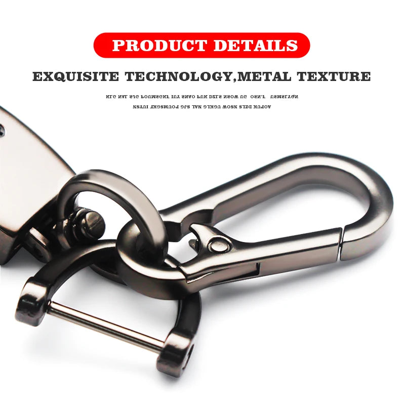 Alloy Leather Car Key Rings Holder Lanyard for Citroen DS C3 C4 Picasso Aircross C5 Aircross Elysee Berlingo Xsara Accessories