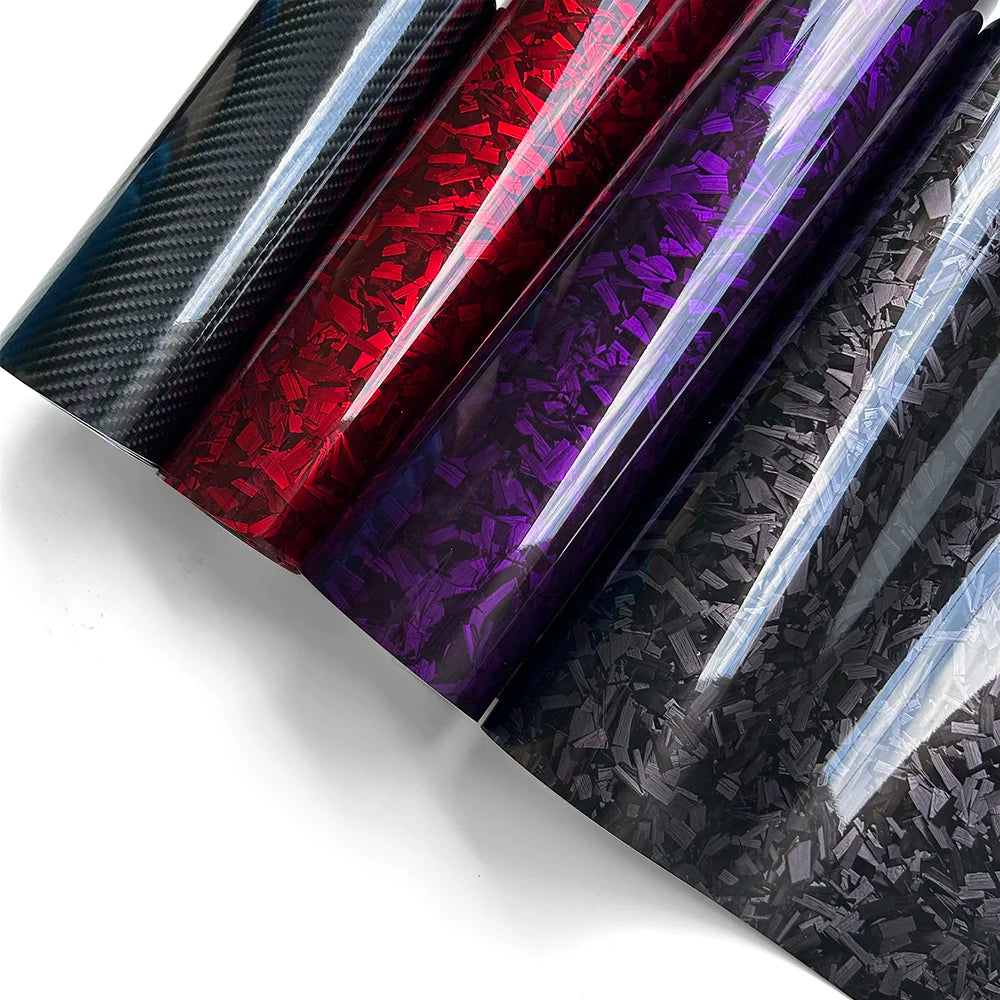 High Gloss Rearview Mirror Wrap Vinyl Car Tuning Stickers Car Styling Interior Films for Car Carbon Fiber Decals for Vehicle