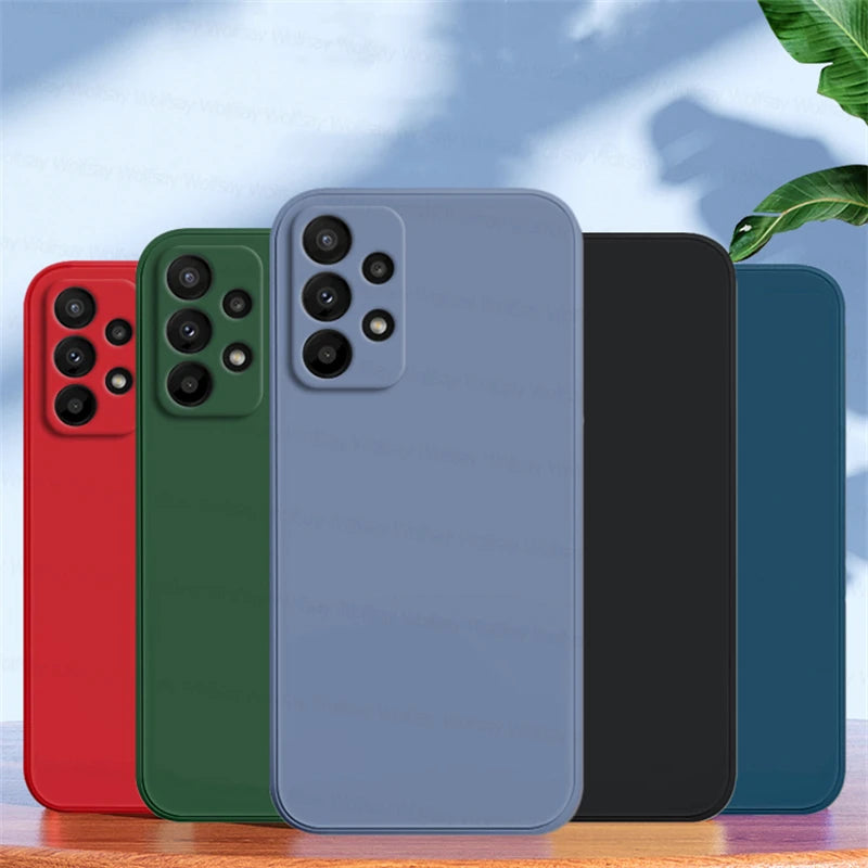 For Samsung Galaxy A23 Case Samsung Galaxy A23 4G 5G Cover Luxury TPU Liquid Silicone Phone Back Case For Samsung Galaxy A23 5G