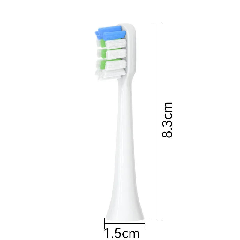 SNP1 electric toothbrush replacement brush head, SN-P1 bright white brush head
