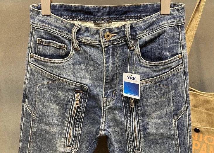 Jeans for Men Harem Torn High Quality Loose Mens Cowboy Pants Buggy Stylish Punk Boot Cut Vintage Ripped Washed Retro Trousers L